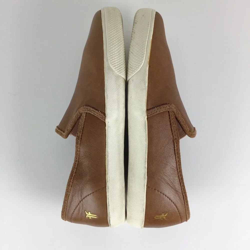 Frye Cognac Slip On Leather Sneaker | Men’s 7.5